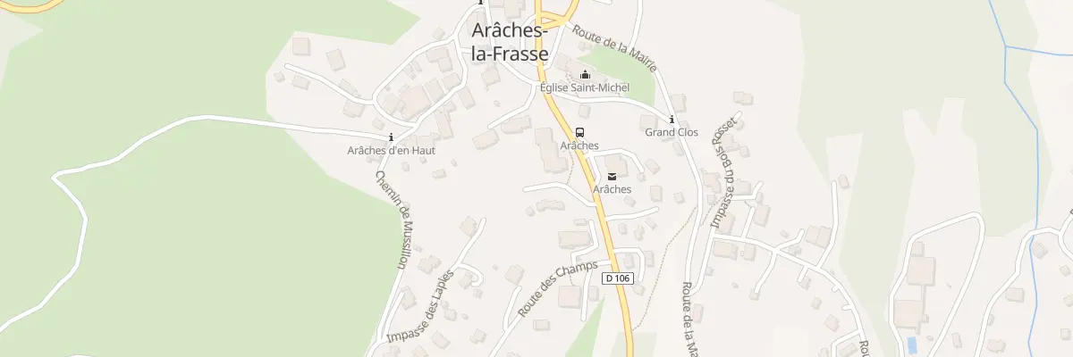 Plan du 403 Rte de la Barliette à Arâches-la-Frasse
