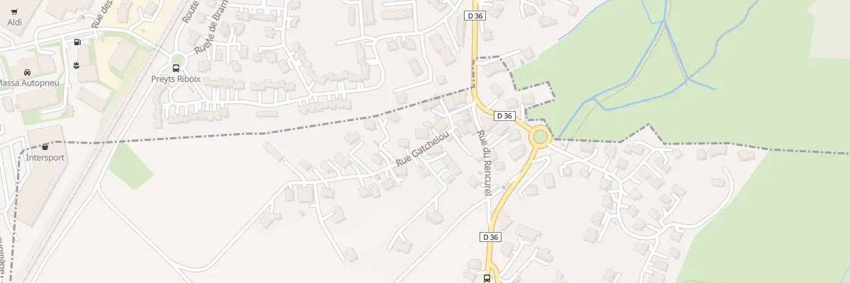 Plan du 14 Rue de Gatchelou à Villar-Saint-Pancrace