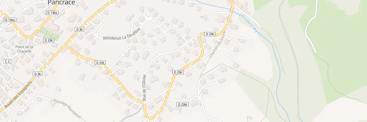 Plan du 5151 Soubeyrand à Villar-Saint-Pancrace