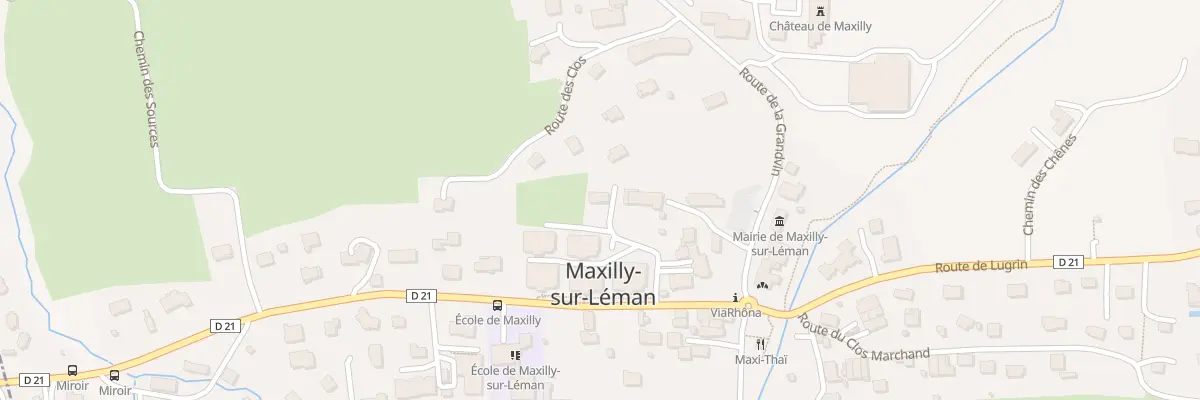 Plan du 74 Rue du Miroir à Maxilly-sur-Léman