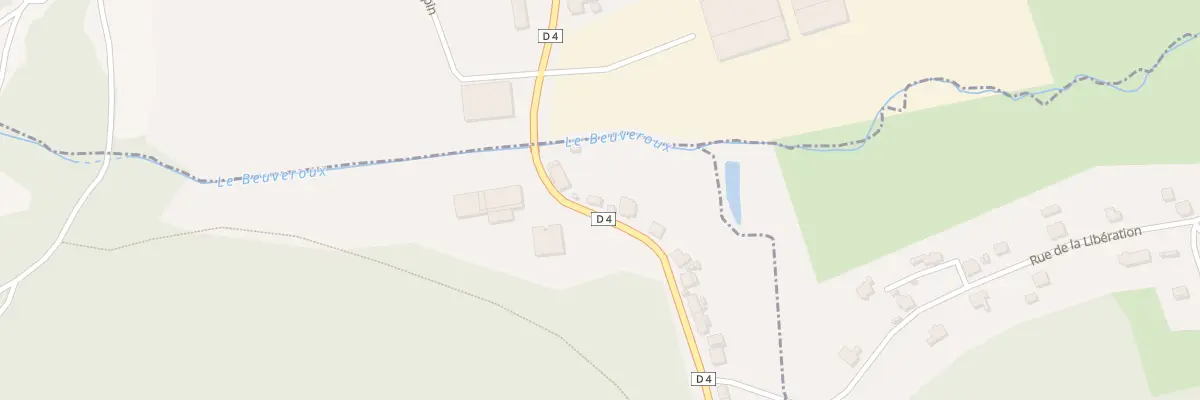 Plan du 3 Rte de Clairegoutte à Magny-Danigon