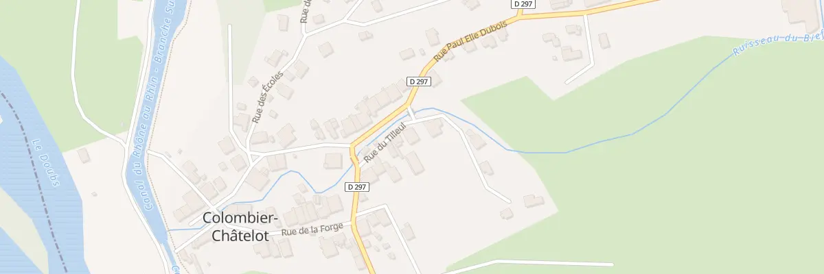 Plan du 8 Rue du Tilleul à Saint-Maurice-Colombier