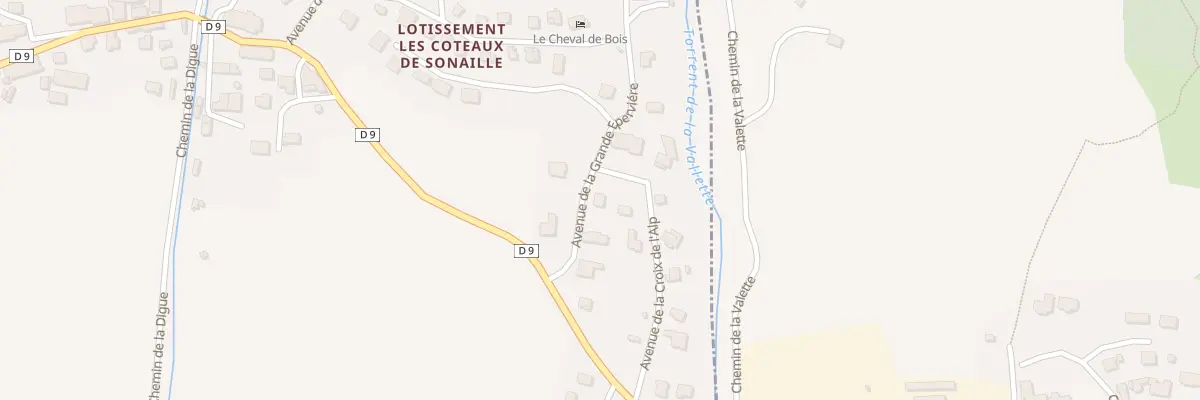 Plan du 72 Av de la Grande Epervière à Saint-Pons