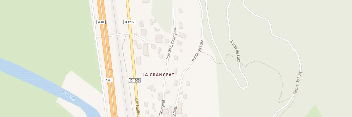 Plan du 226 Rue de la Grangeat à Magland