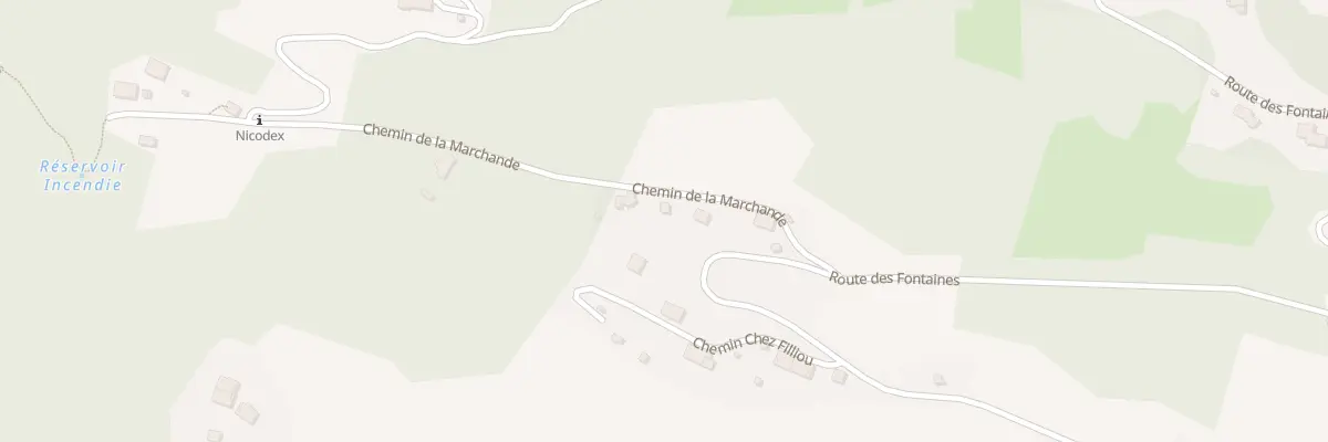 Plan du 157 Che de la Marchande à La Rivière-Enverse