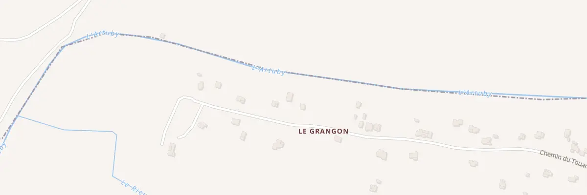 Plan du 664 Le Grangon à La Bastide