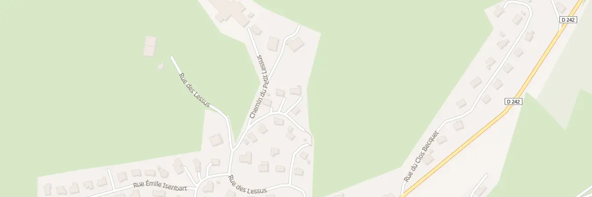 Plan du 5 Rue du Chasseral au Bélieu