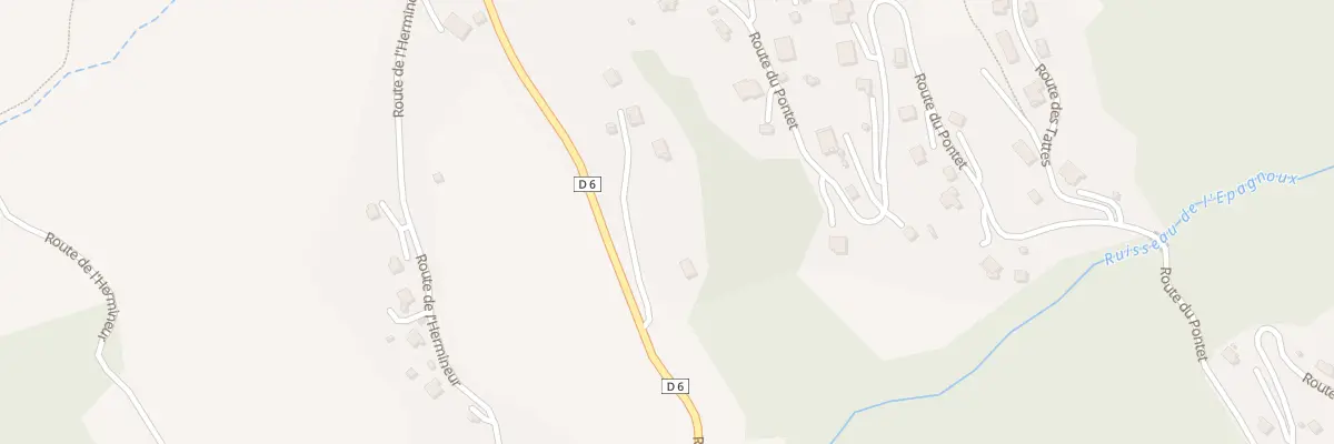 Plan du 1255 Rte du Sappey à Arâches-la-Frasse