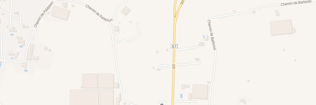 Plan du 9010 Palayson à Roquebrune-sur-Argens