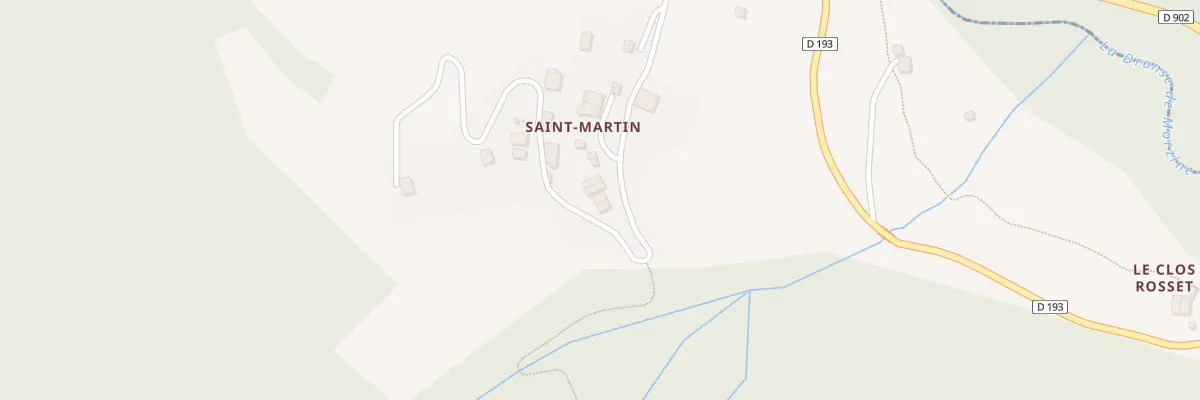 Plan du 428 Rte de Saint-Martin à Seytroux