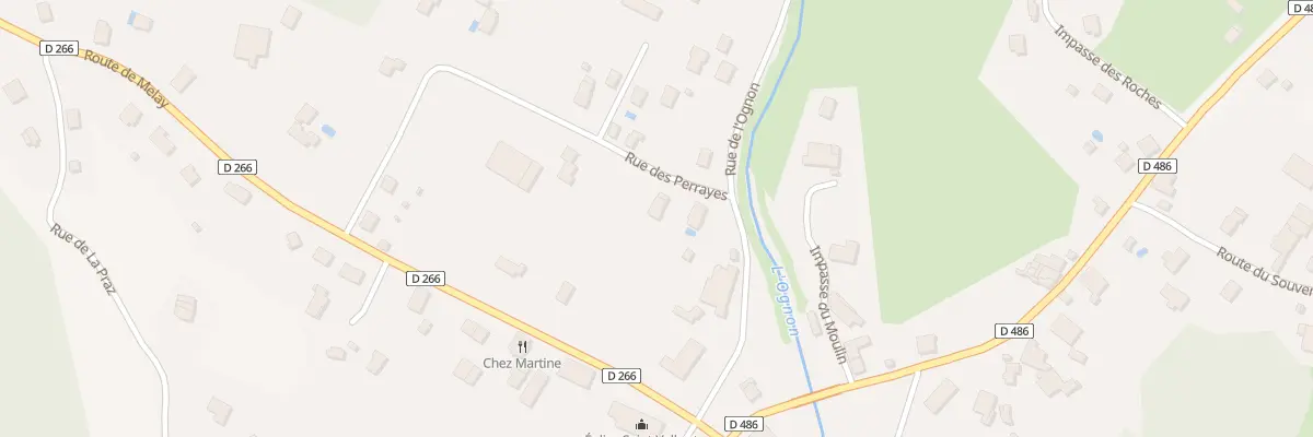 Plan du 3 Rue des Perrayes à Ternuay-Melay-et-Saint-Hilaire