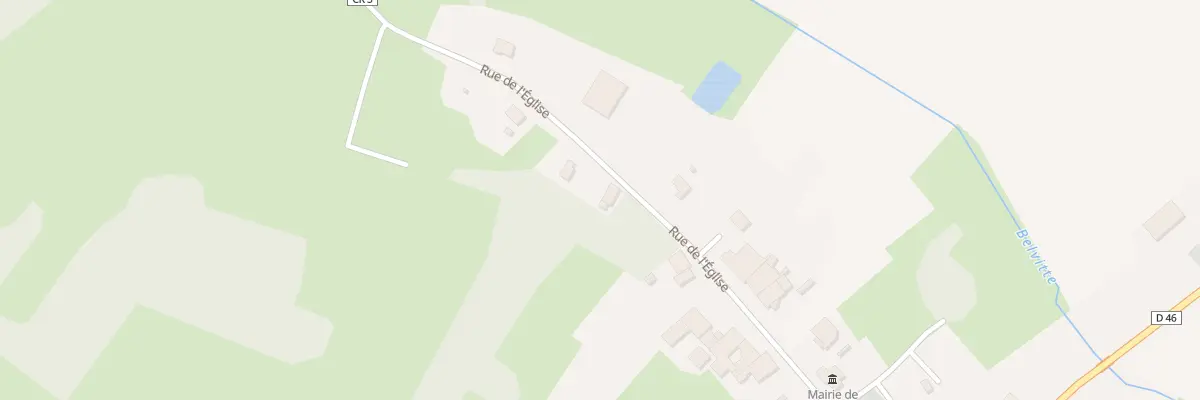 Plan du 359 Rue de l’Eglise à Doncières