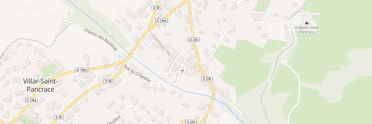 Plan du 11 Rue du Martinet à Villar-Saint-Pancrace