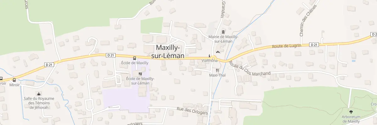 Plan du 51 Rue du Miroir à Maxilly-sur-Léman