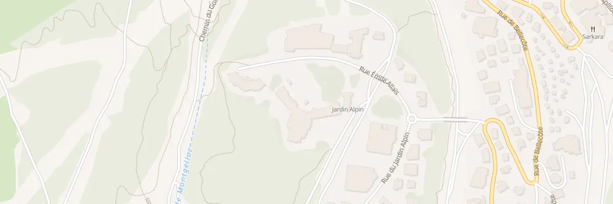 Plan du 255 Rue Emile-Allais à Courchevel