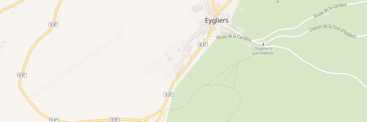 Plan du 360 Grand’Rue à Eygliers