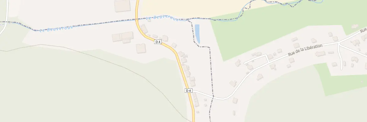 Plan du 11 Rte de Clairegoutte à Magny-Danigon