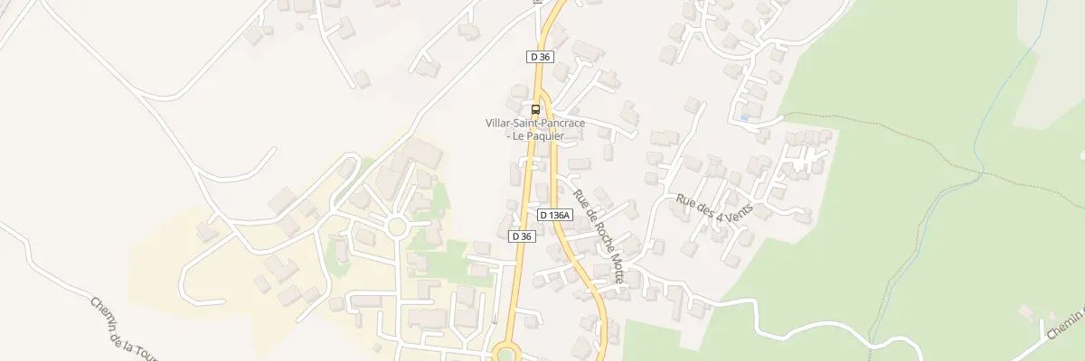 Plan du 5024 Le Paquier à Villar-Saint-Pancrace