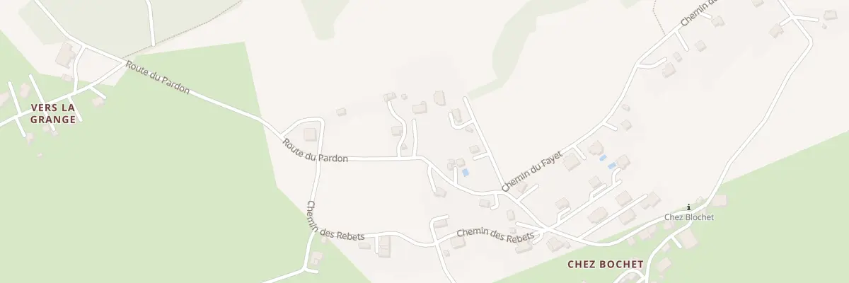 Plan du 337 Rte du Pardon à Saint-Paul-en-Chablais