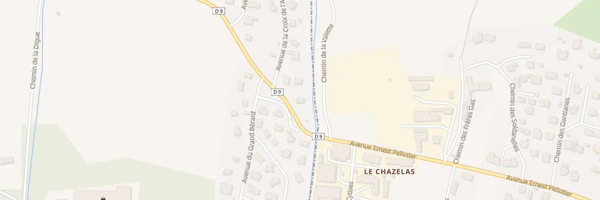 Plan du 569 Av des Acacias à Saint-Pons