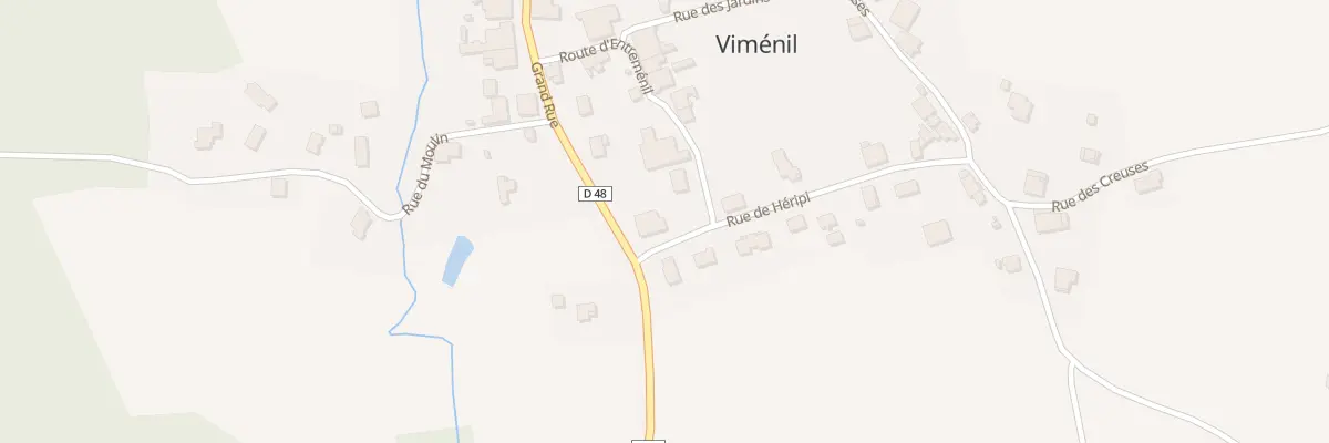 Plan du 1 Rue de Héripi à Viménil