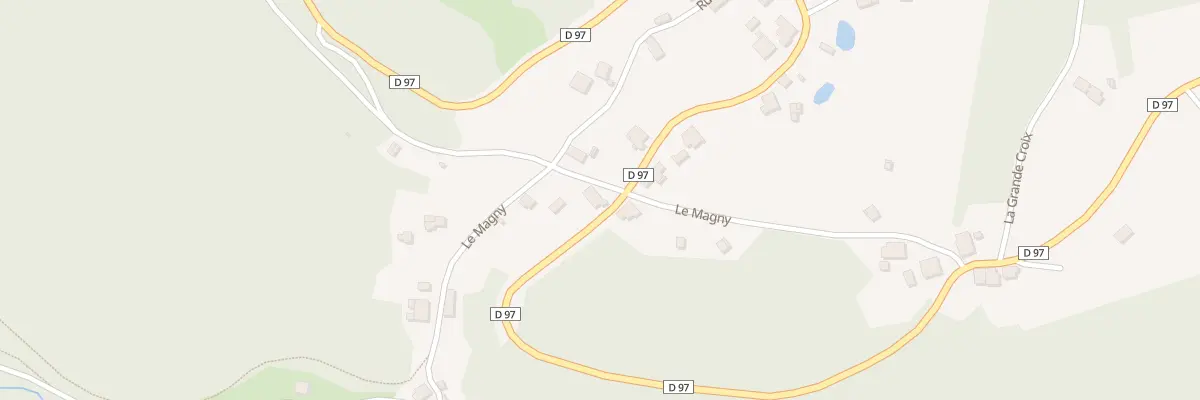 Plan du 46 Le Magny à Fresse