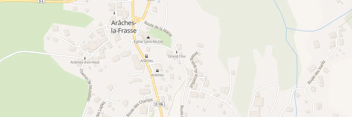Plan du 145 Rte de la Mairie à Arâches-la-Frasse