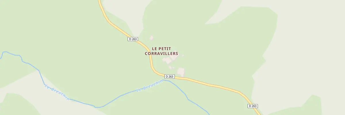 Plan du 5027 Le Petit Corravillers à Corravillers