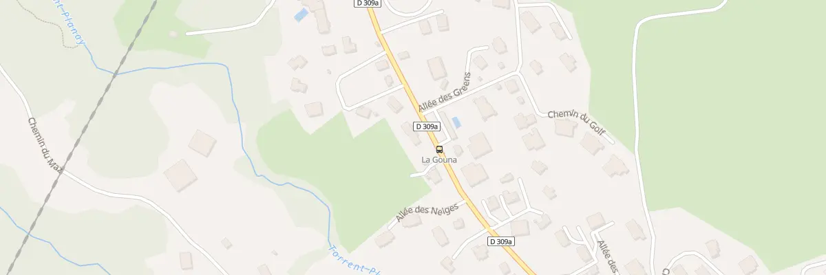 Plan du 3486 Rte Edmond de Rothschild à Megève