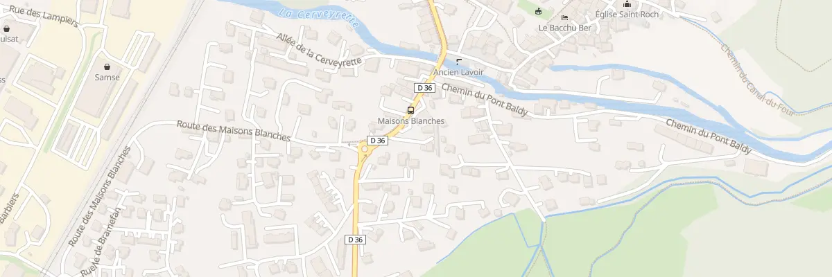 Plan du 25 Rue Joseph Silvestre à Briançon