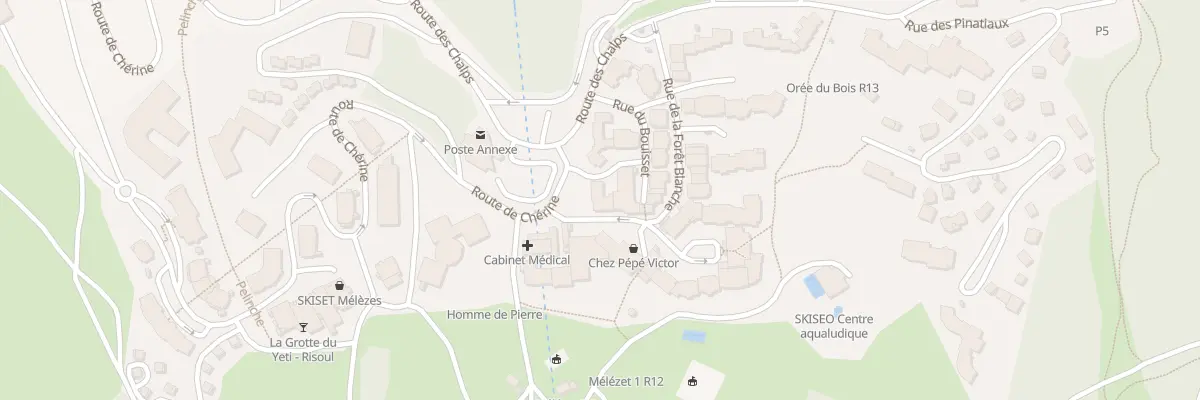 Plan du 2 Rue du Dahut à Risoul