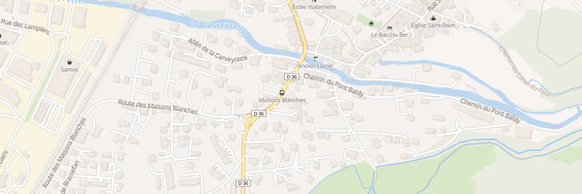 Plan du 21 Rue Joseph Silvestre à Briançon