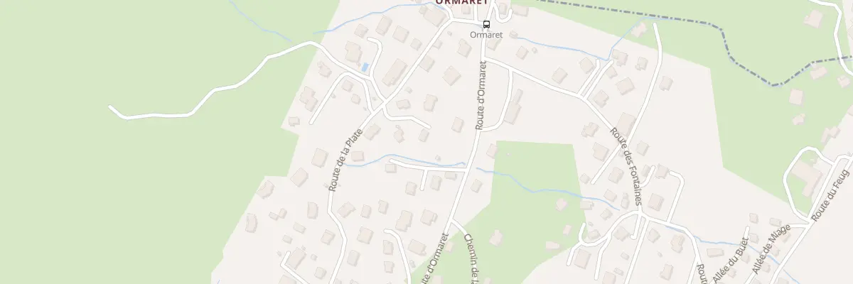 Plan du 183 Rte de la Plate à Demi-Quartier