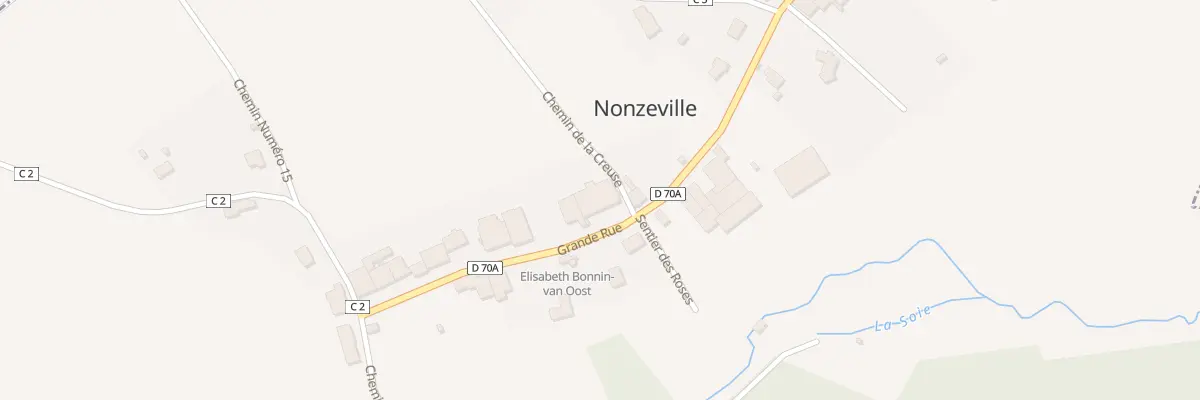 Plan du 17 Gr Grande Rue à Nonzeville