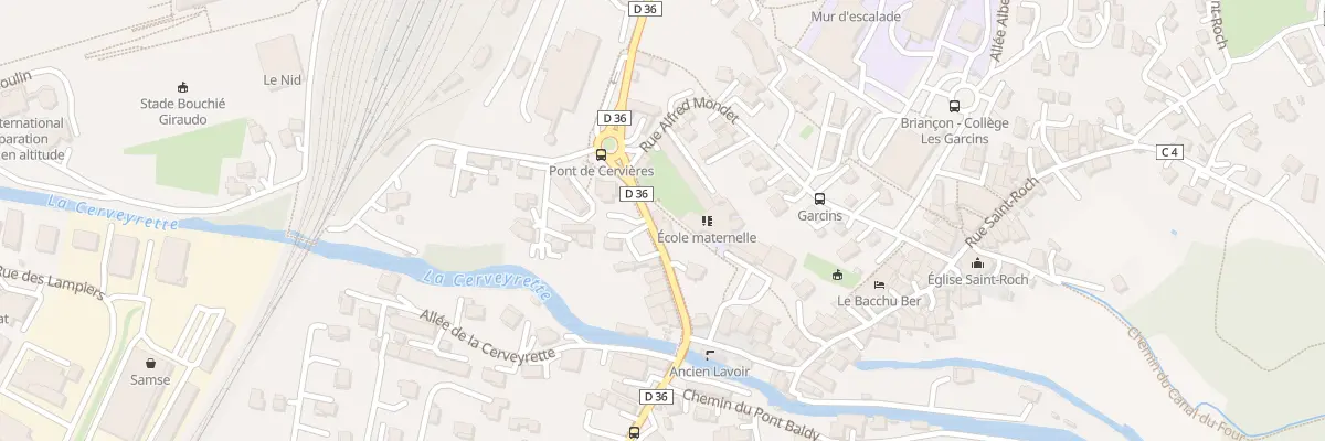 Plan du 9 Rue Joseph Silvestre à Briançon