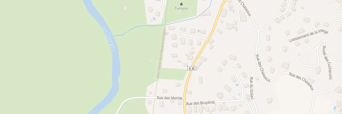 Plan du 26 Rue du Centre à Vecoux