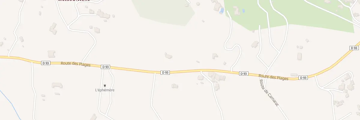 Plan du 6962 Rte des Plages Rd 93 à Ramatuelle