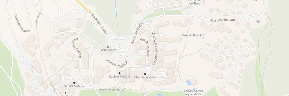 Plan du 40 Rue du Bouisset à Risoul