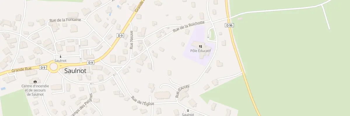 Plan du 8B Rue de la Roichotte à Saulnot