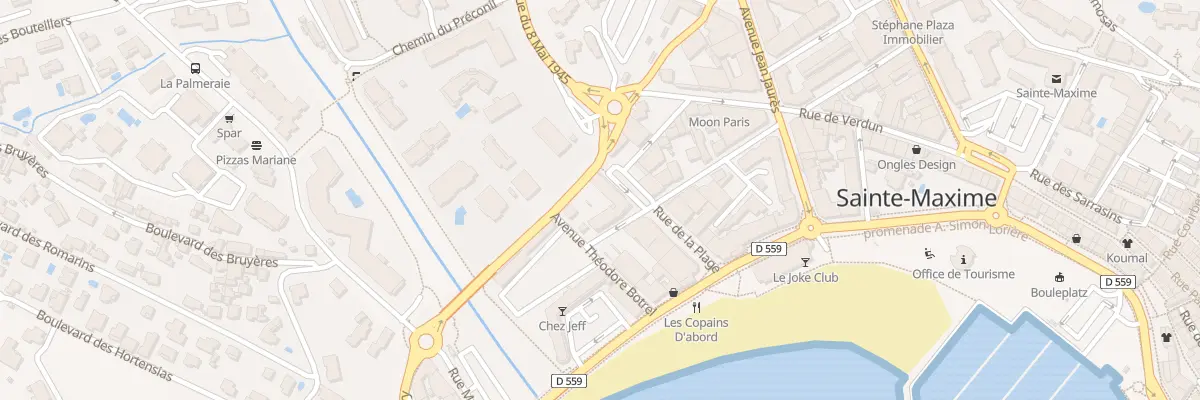Plan du 9001 Res La Vacanceraie à Sainte-Maxime