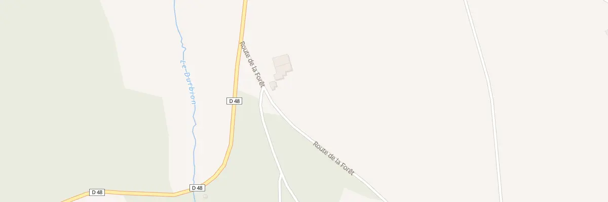 Plan du 1 Rte de la Foret à Viménil