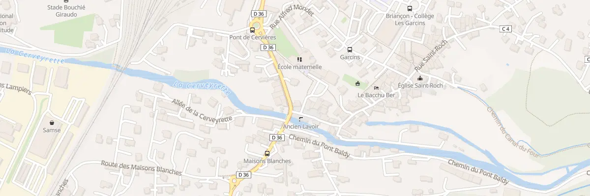 Plan du 13 Rue Joseph Silvestre à Briançon