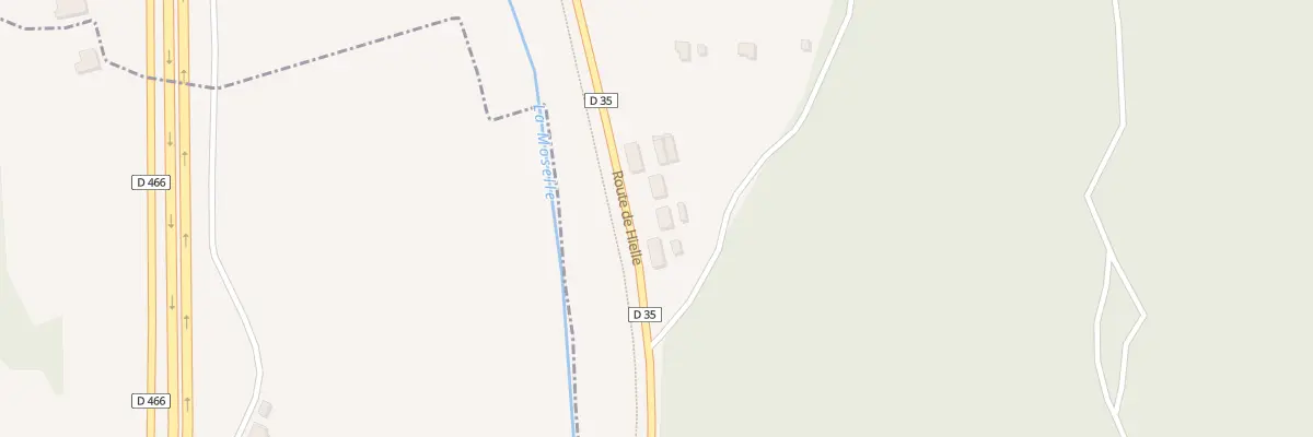 Plan du 59 Rte de Hielle à Vecoux
