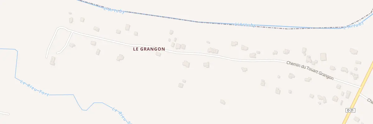 Plan du 493 Le Grangon à La Bastide