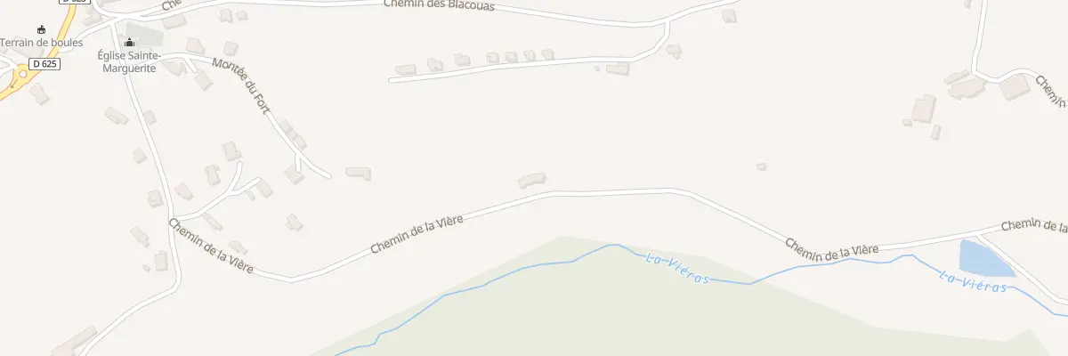 Plan du 5055 La Vieras à La Roque-Esclapon