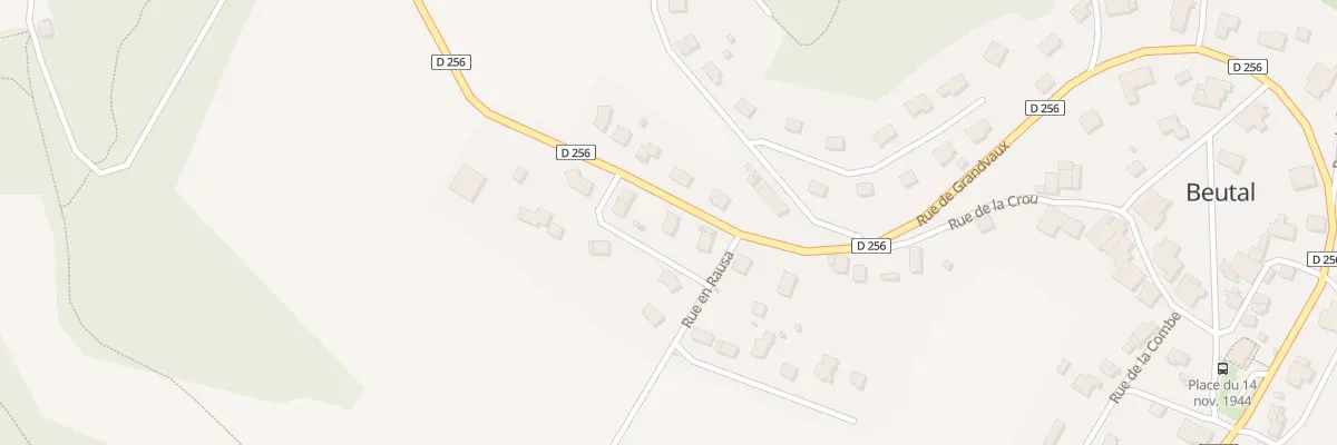Plan du 5 Rue En Tailleux à Beutal