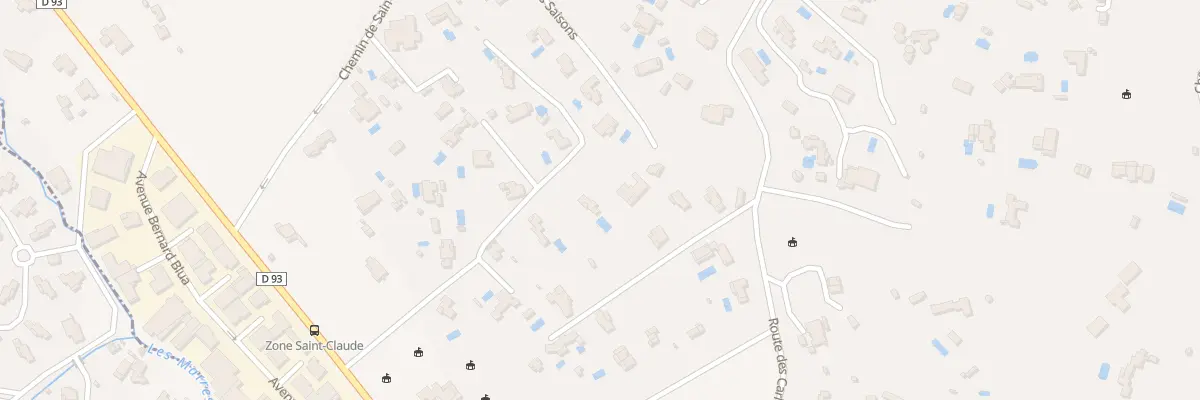 Plan du 48C Rte des Carles à Saint-Tropez