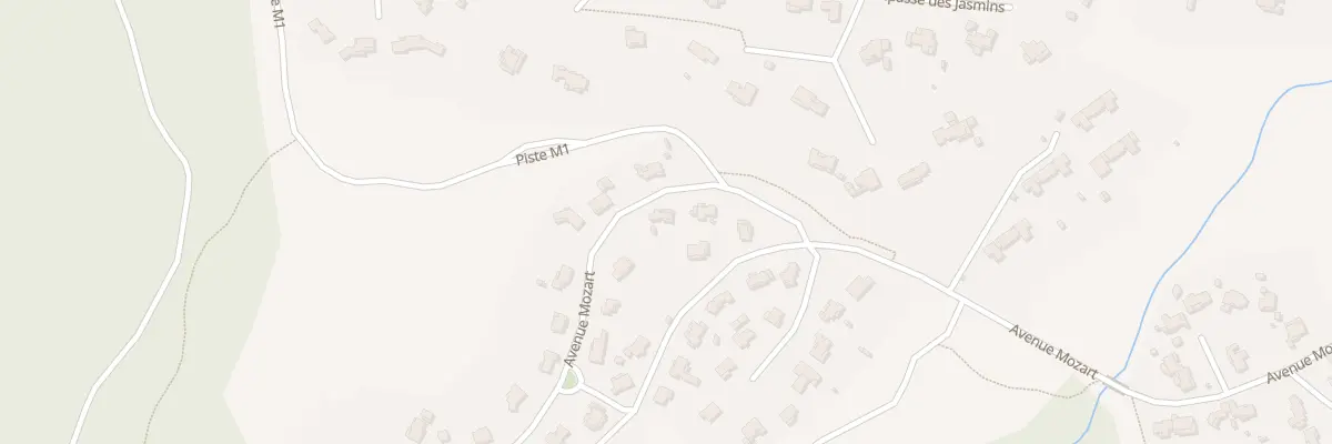 Plan du 80 Av Mozart à Roquebrune-sur-Argens