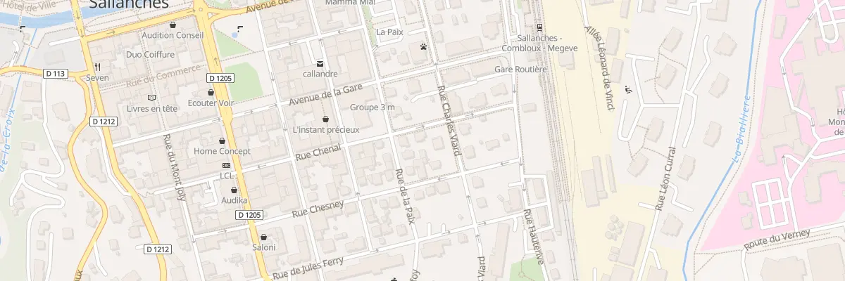 Plan du 330 Rue Chenal à Sallanches
