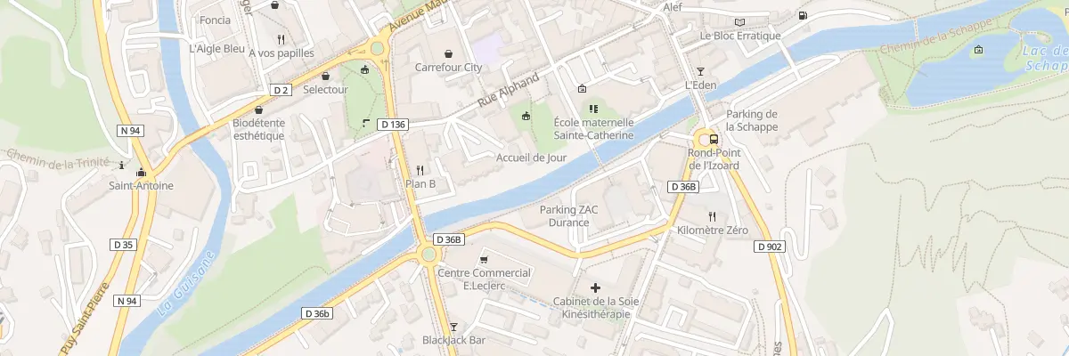 Plan du 25 Rue Alphand à Briançon